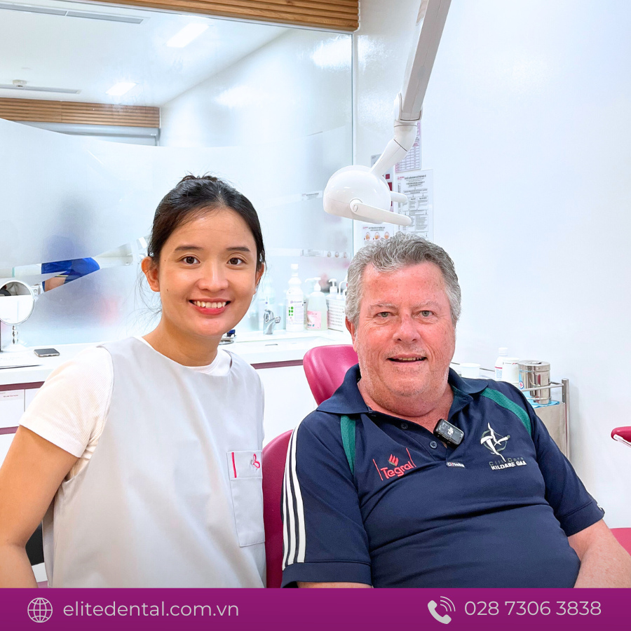 New smile, new memories — Mr. Peter’s journey with Elite Dental Vietnam