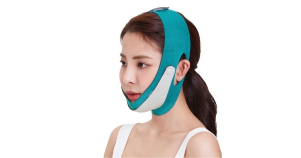 If you are looking for a way to correct your asymmetrical face, you might try wearing a facial contouring belt.