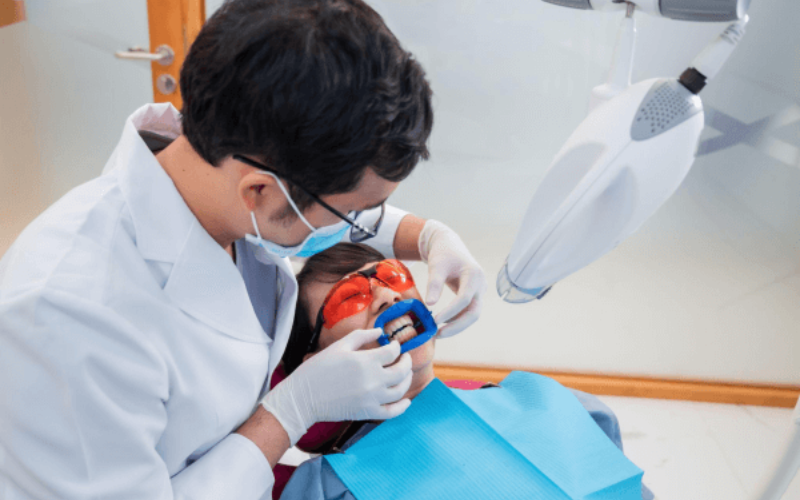 Which is the best treatment for bleaching and teeth whitening?