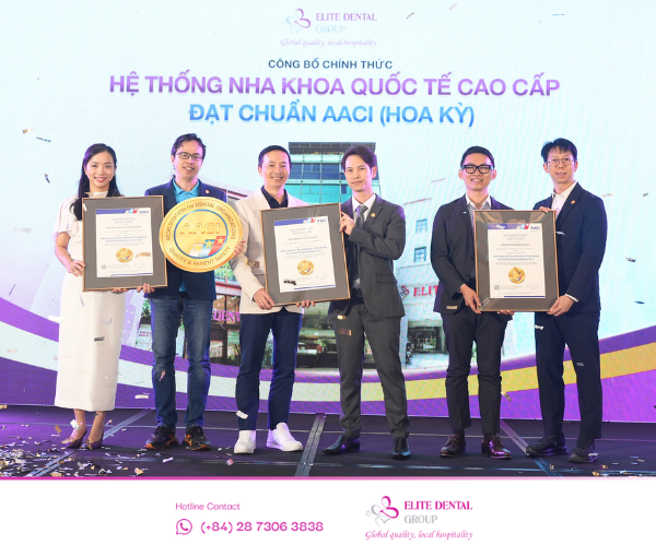 Announcement Ceremony: Elite Dental Is Officially Accredited by AACI