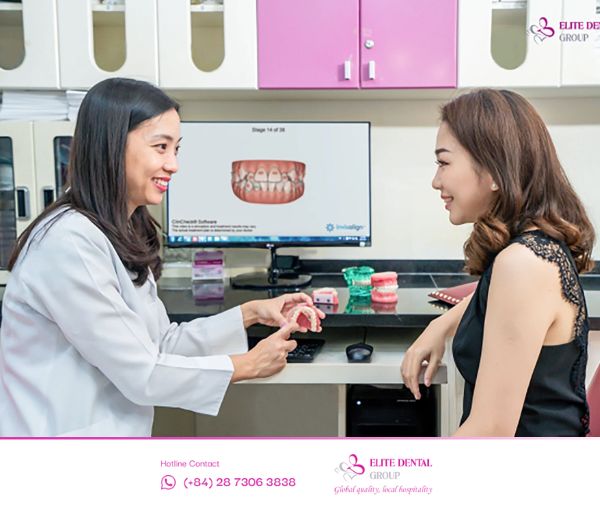 Tại Elite Dental bác sĩ có chuyên môn sẽ giải đáp thắc mắc của bạn một cách cặn kẽ, giúp bạn yên tâm hơn trên hành trình niềng răng của mình.