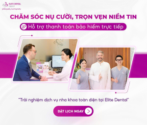 Thanh toán bảo hiểm trực tiếp tại Elite Dental