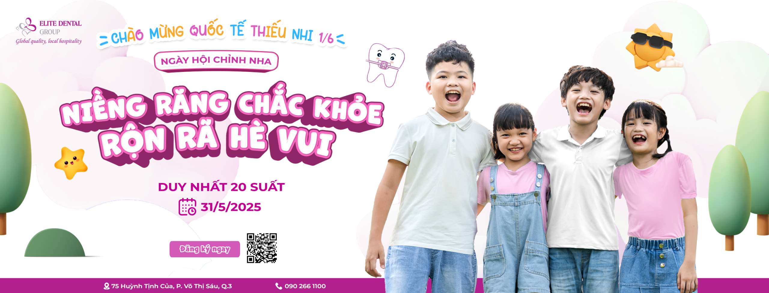 Sự kiện 1/6 tại EliteDental