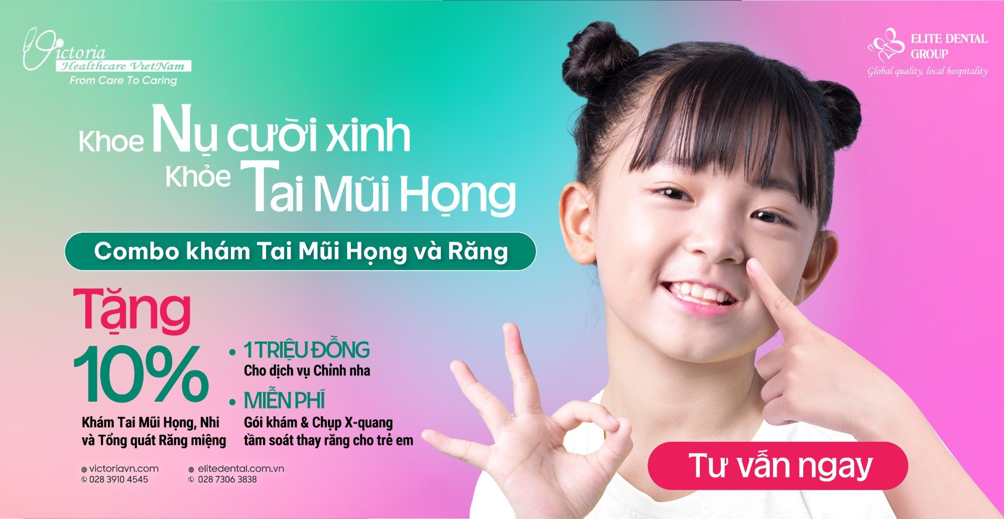 Khoe nụ cười xinh