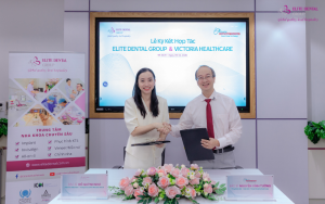 Buổi kick pff hợp tác giữa Elite Dental và Victoria Healthcare