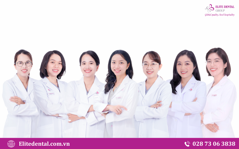 Đội ngũ bác sĩ chỉnh nha giỏi chuyên môn và dày dạn kinh nghiệm tại Elite Dental