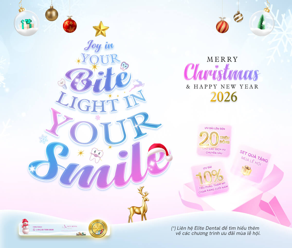 Chương Trình Mùa Lễ Hội 2025 Tại Elite Dental