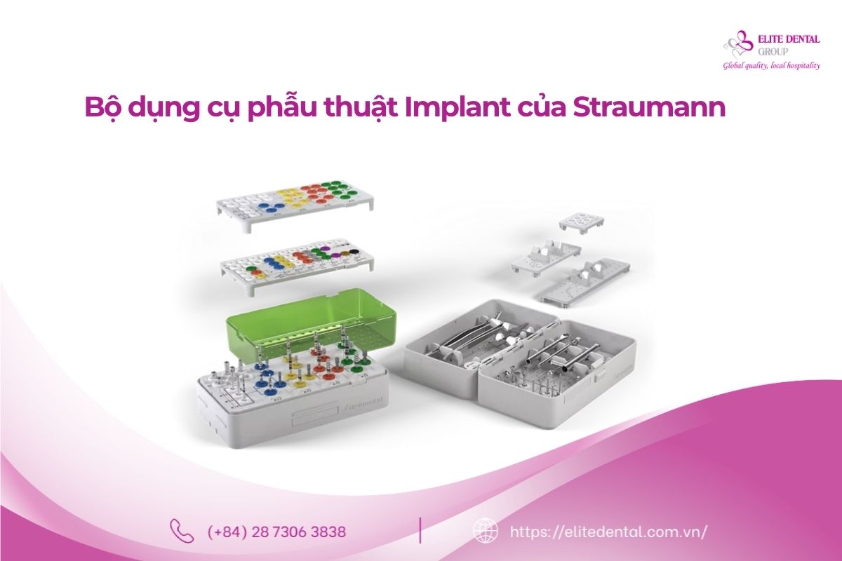 bộ dụng cụ cấy ghép implant straumann
